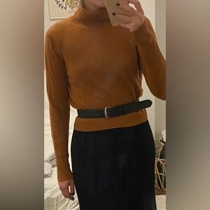 Cashmere Cropped Turtleneck Sweater - Naadam